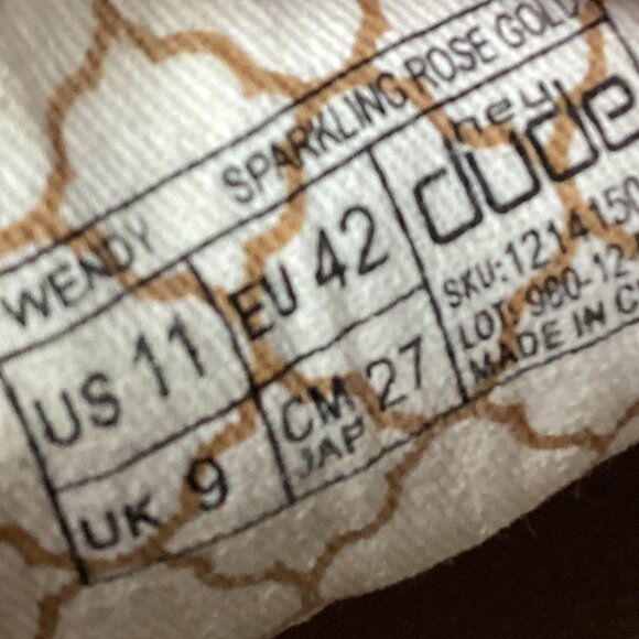 Hey Dude Wendy Shoe Rose Gold 11 - Picture 15 of 16